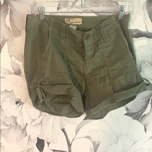 Lucky Brand green shorts